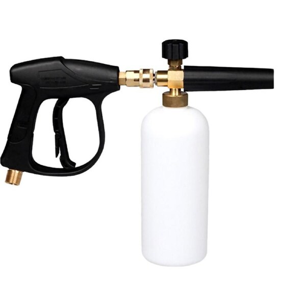 OZNALA 1L Snow Foam Lance Cannon Bottle Soap Gun Sprayer Hose For Car Pressure Washer