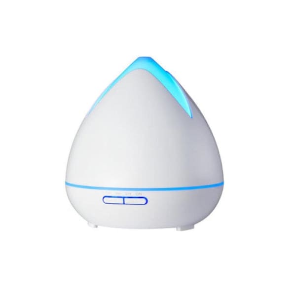 Ultrasonic Aromatherapy Diffuser Air Humidifier Purify 400ML - White