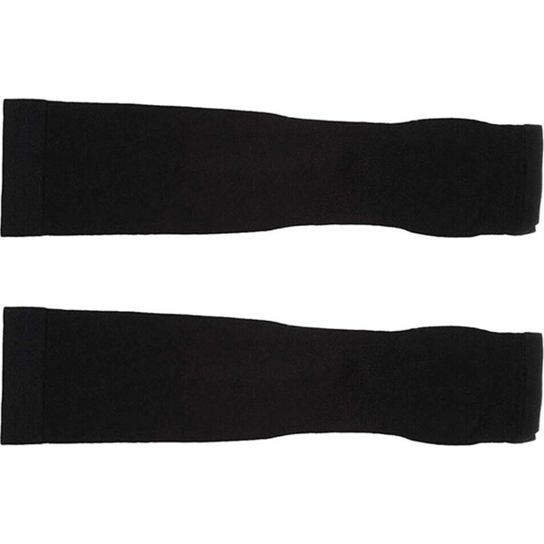 2 Pairs UV Protection Arm Cooling Sleeves - Black