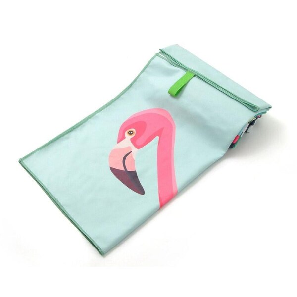 Microfibre Beach Towel - Flamingo