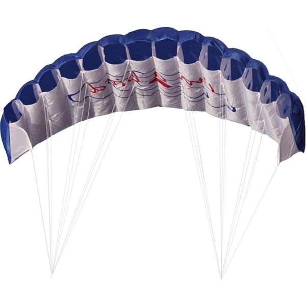 Outdoor Beach Parafoil Frameless Kite Toy - 1.4m - Blue
