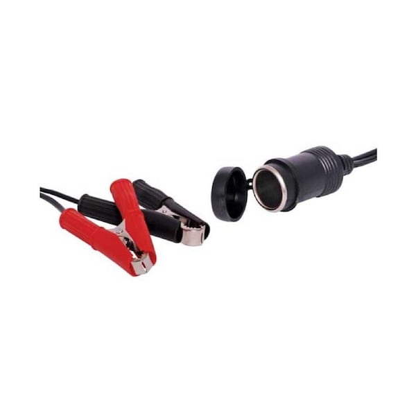 Powertran 12V Car Accessory Croc Clips DC Cable Connecting Portable Device 3m