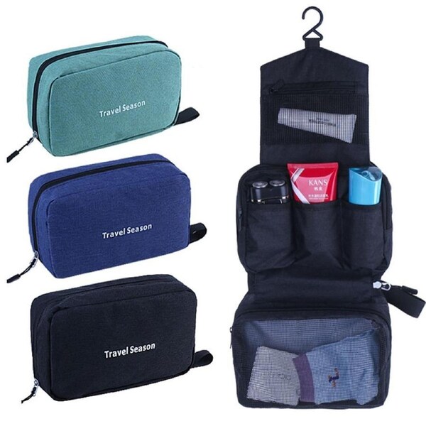Hanging Travel Toiletry Bag Cosmetic Organizer For Men And Women