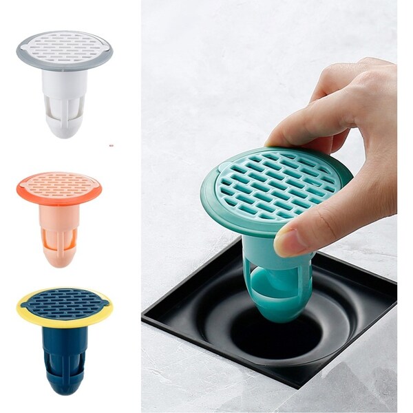 4Pack Shower Floor Drain Backflow Preventer Valve Sewer Core Floor Strainer