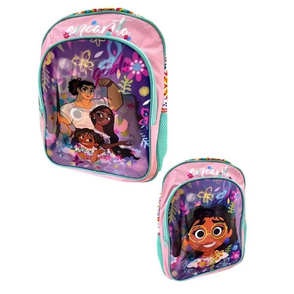 Disney Encanto Hologram Backpack - Pink / Aqua