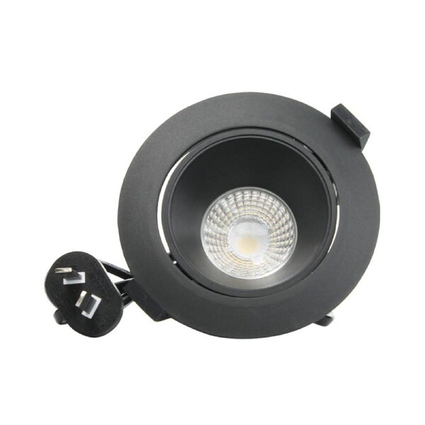 XLED XDA3A-B - 9W CCT Dimmable LED Downlight - 220-240V/50Hz - Black