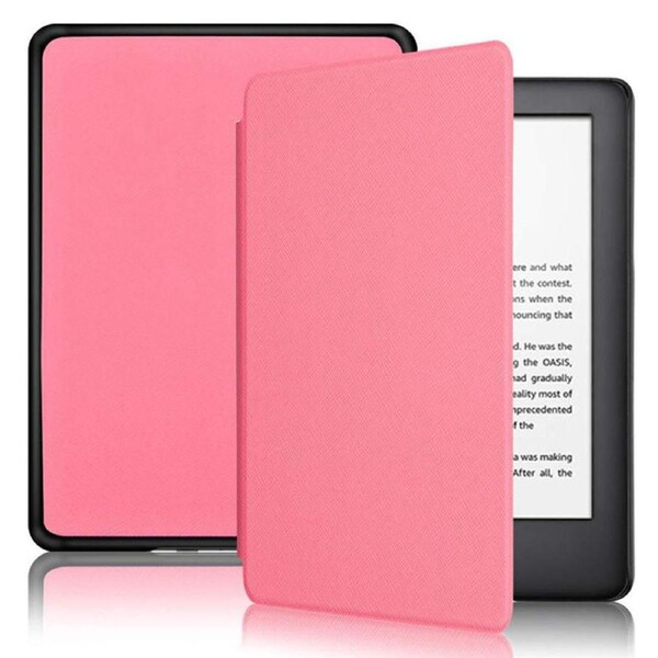 StylePro Kindle case, slimfit cover, thin and lightweight for Kindle Basic 6”, pink