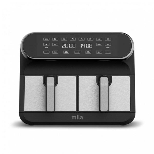 MILA 8 LITRE DUAL BASKET AIR FRYER