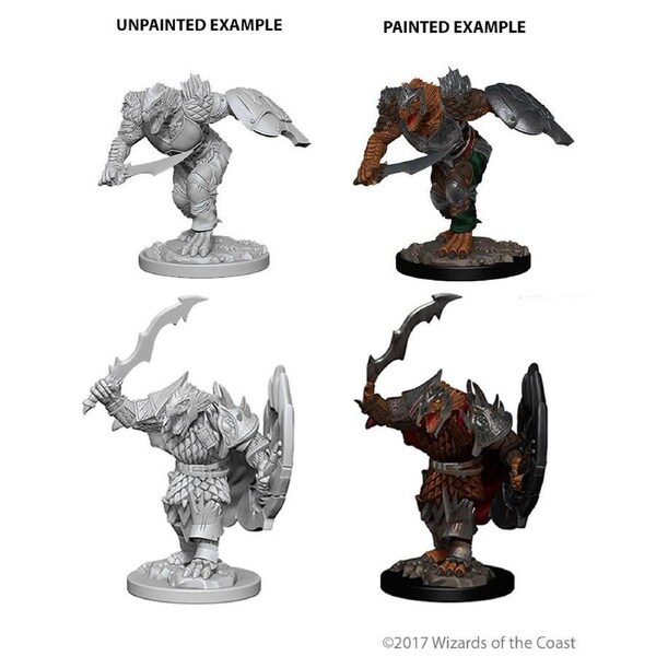 D&D Nolzurs Marvelous Unpainted Miniatures Dragonborn Male Fighter