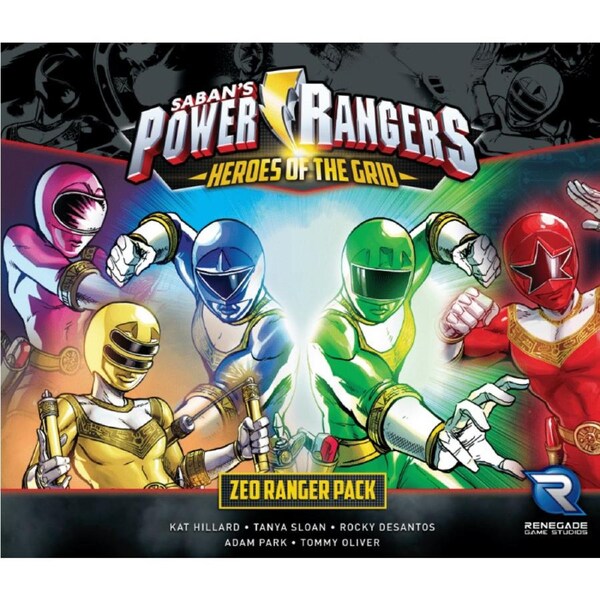 Power Rangers Heroes of the Grid - Zeo Ranger Pack Board Game