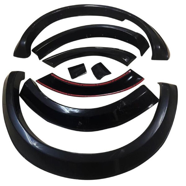 OEM Fender Flares Guard Arch Cover to suit Ford Everest 2015 2016 2017 2018 Black