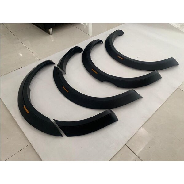 MATTE BLACK OEM FENDER FLARES WITH INDICATOR REFLECTOR FITS RANGER PXIII 2018-2022