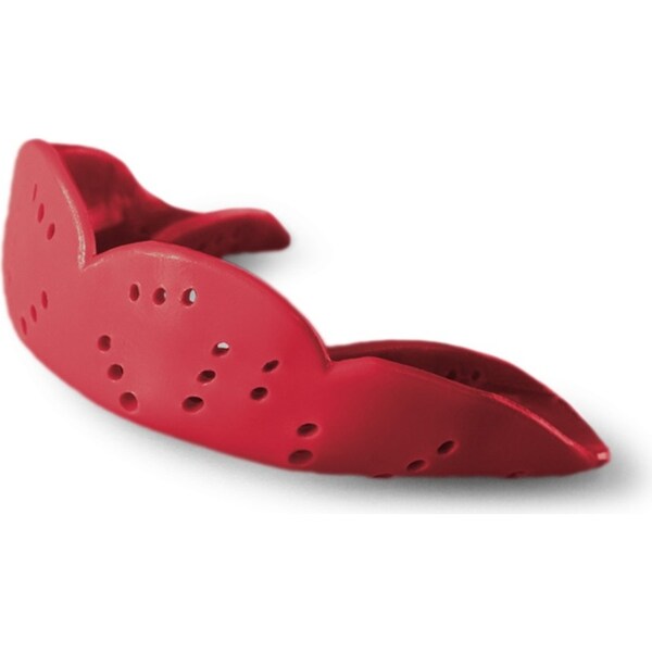 Sisu Aero Medium Mouth Guard Sports Teeth Protector Intense Red