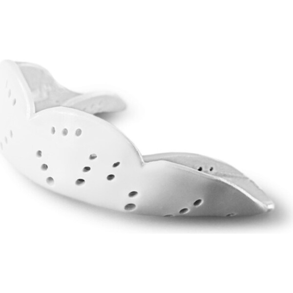 Sisu Aero Large Mouth Guard Sports Teeth Protector Snow White