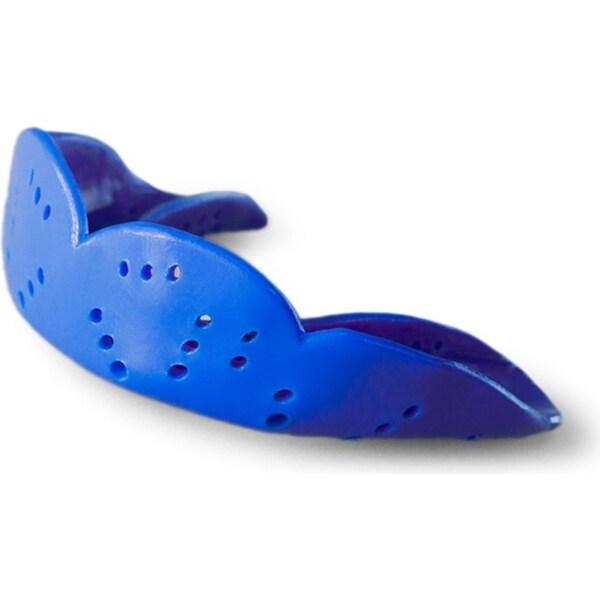Sisu Aero Medium Mouth Guard Sports Teeth Protector Royal Blue