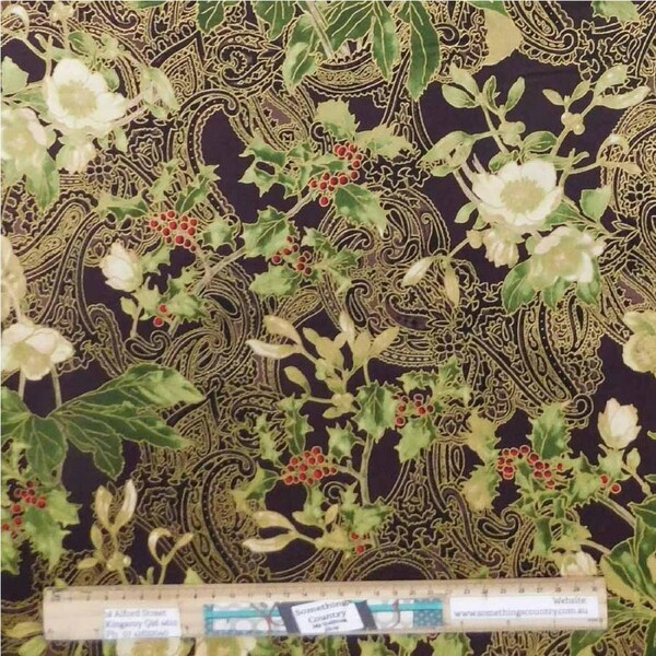 Quilting Patchwork Sewing Fabric Madeline Bronze 1 Meter