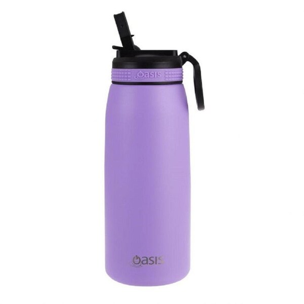 Oasis Insulated Sports Bottle W/Sipper 780ml - Lavender