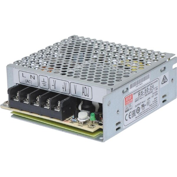 Mean Well RS-50-24 53W 24VDC Switchmode Power Supply Withstand 5G Vibration Test
