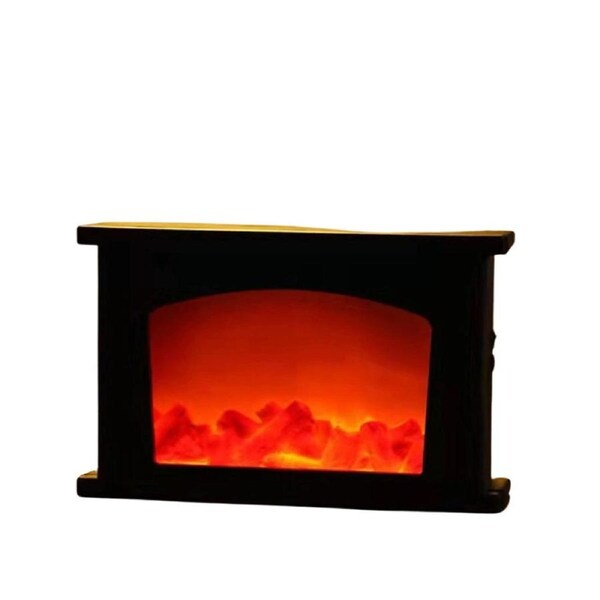 LED Simulated Real Flame Effect Fireplace For Home Decor