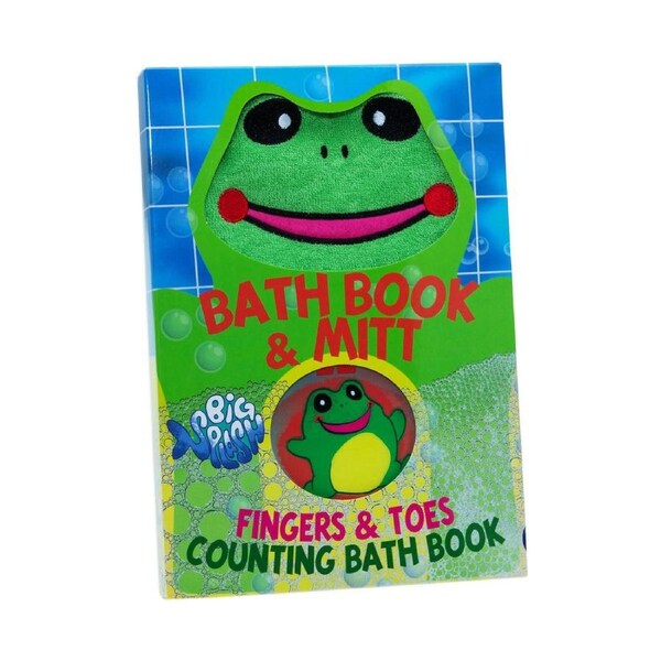 Bath Book & Mitt - Frog