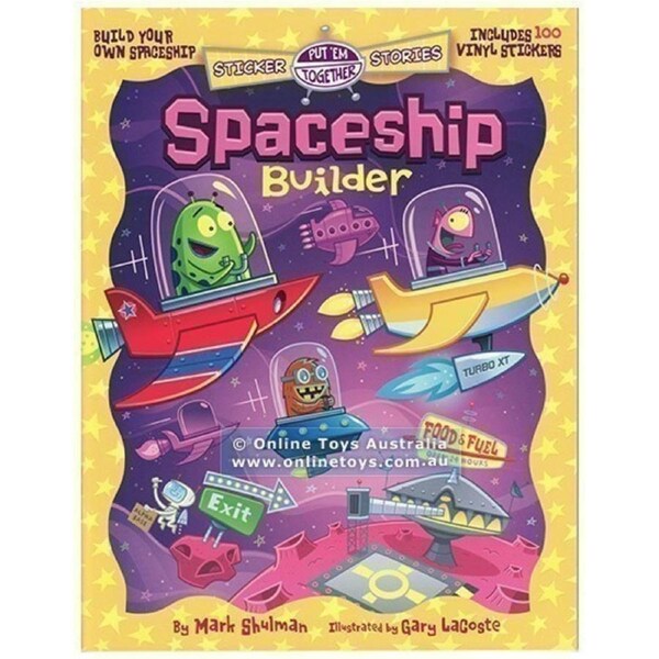 Put 'Em Together Sticker Book - Spaceship Builder