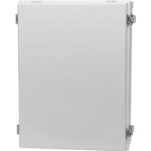 300x180x400mm IP66 UV ABS Hinged Door Wall Cabinet with Stainless Steel Latches