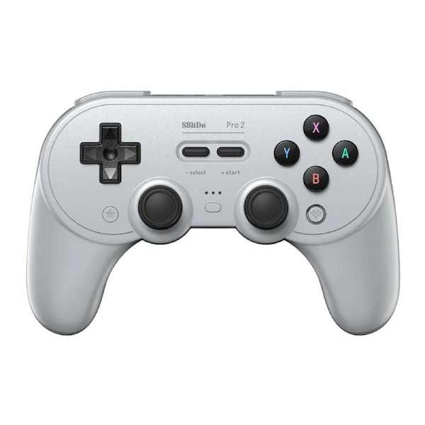 8BitDo Pro 2 Bluetooth Wireless Gamepad/Controller For Switch/OLED/PC/macOS Grey