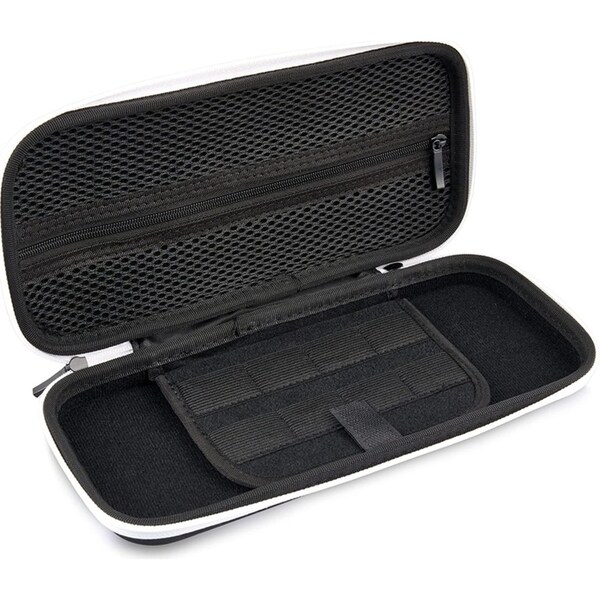 3rd Earth Protection Nylon Carry Case For Nintendo Switch & OLED Black/White