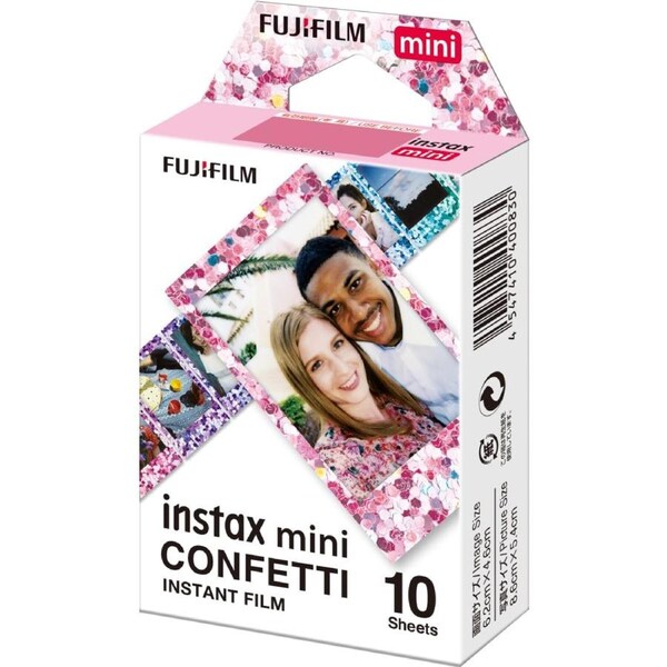 Fujifilm Instax Mini Film 10 Pack - Confetti**