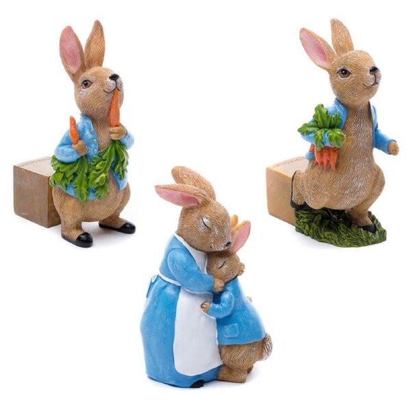 Jardinopia Beatrix Potter Potty Feet Peter Rabbit (Set of 3)