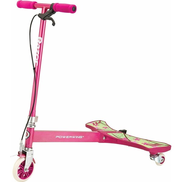 Razor Powerwing Sweet Pea Push/Kick Scooter Ride-On Toys PK Kids/Child/Girls 5y+