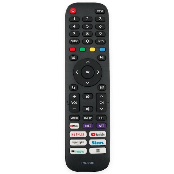EN2Q30H Remote control Compatible for HISENSE VIDAA TV 65Q7, 65SX, 70S5, 100L5F, 100S8