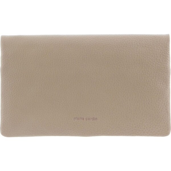 Pierre Cardin Ladies Womens Genuine Leather Bi-Fold RFID Purse Wallet - Blush