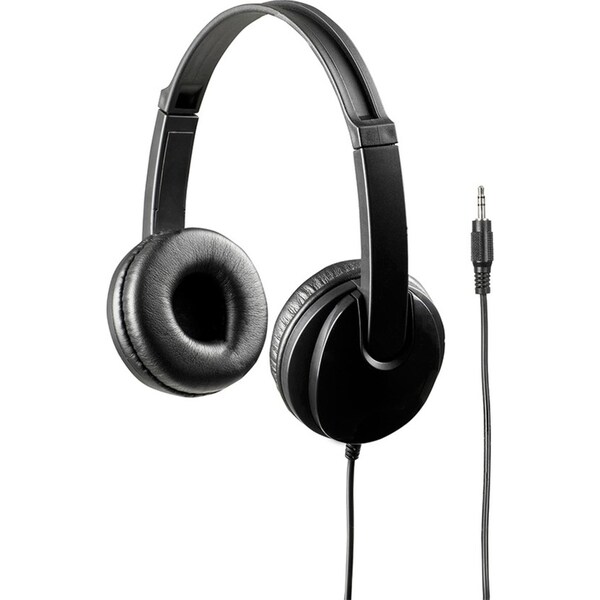 Kensington Volume Limiting Wired Headphones w/ 3.5mm AUX For Mobile Phone Black