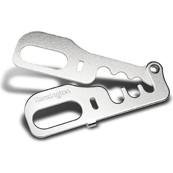 Kensington CableSaver Slim Multi-Device Security Cable Lock Organiser Silver