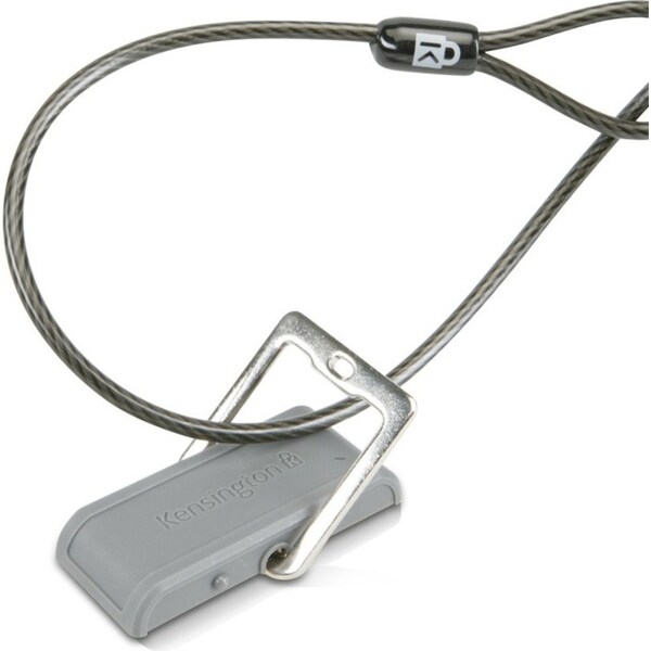 Kensington Table/Desk Mount Security Anchor Point Steel Cable w/ Built-In Slot