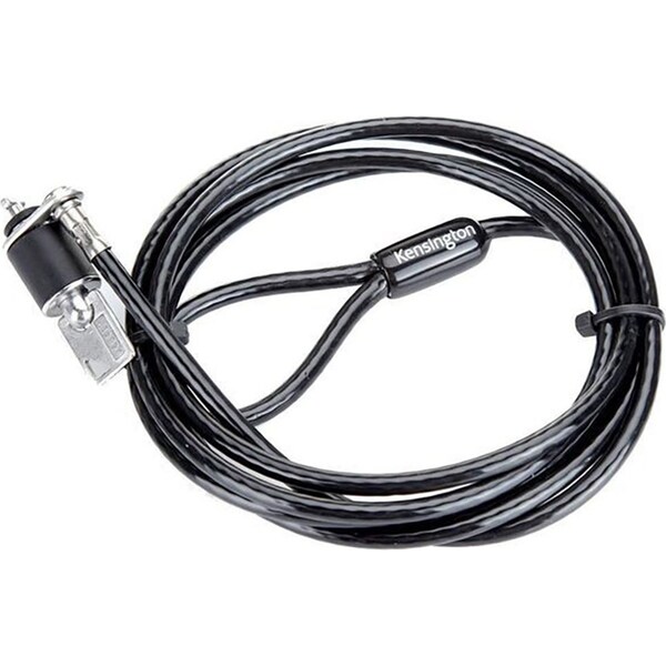 Kensington 1.5m Keyed Cable Lock Anti-Theft Security For Computer/Laptop Black