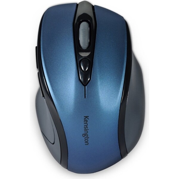 Kensington Pro Fit Wireless 2.4GHz Mid Size Mouse Optical For Laptop/PC Blue