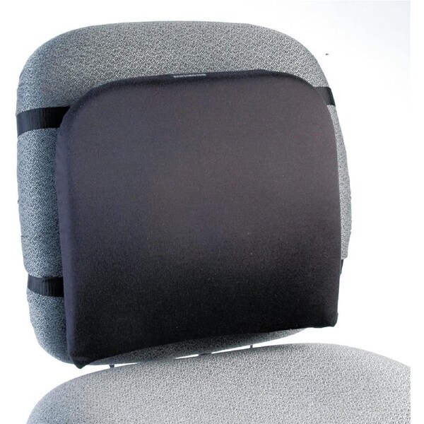 Kensington Full Back Support Rest Memory Foam Cushion For Office Chairs Black