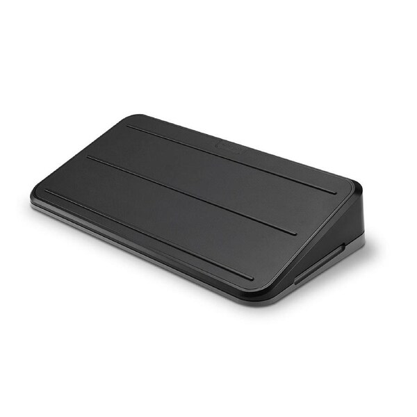 Kensington 42cm Space Saving Adjustable Foot Rest Home/Office Feet Support Black