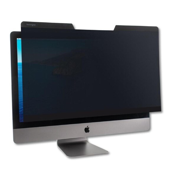 Kensington Reusable Privacy Screen Protector Guard For iMac 27" Monitor Black