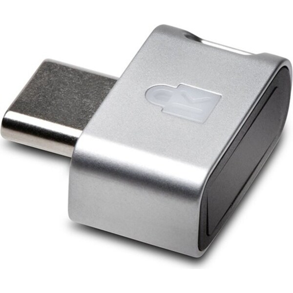Kensington VeriMark Guard USB-C Fingerprint Key Data Security For Laptop SLV/BLK