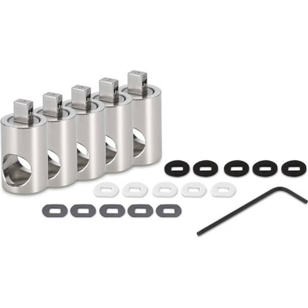 5PK Kensington N17 Locking Eyelet Security For Wedge-Shaped Laptop Slots Silver