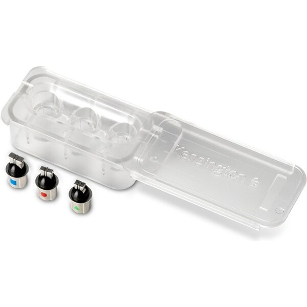 Kensington 3in1 Universal Combination Locking Head Tips Kit Security For Laptop