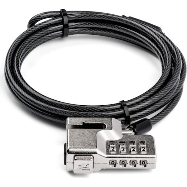 Kensington 4-Wheel Combination Lock Security Cable For Surface Laptop Standard