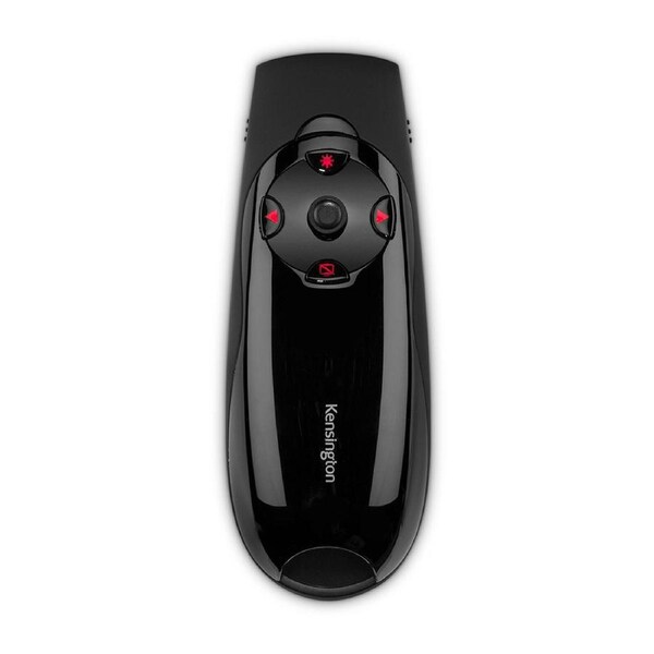 Kensington Wireless Presenter Expert Red Laser Remote w/ USB Receiver Black