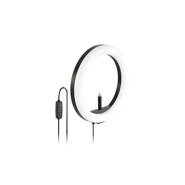Kensington L1000 Pro VC USB Bi-Colour Ring Light w/ Webcam Mount/Holder Black