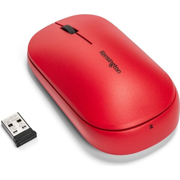Kensington Suretrack 2.0 Wireless 2.4GHz Bluetooth Mouse For Laptop/Computer Red