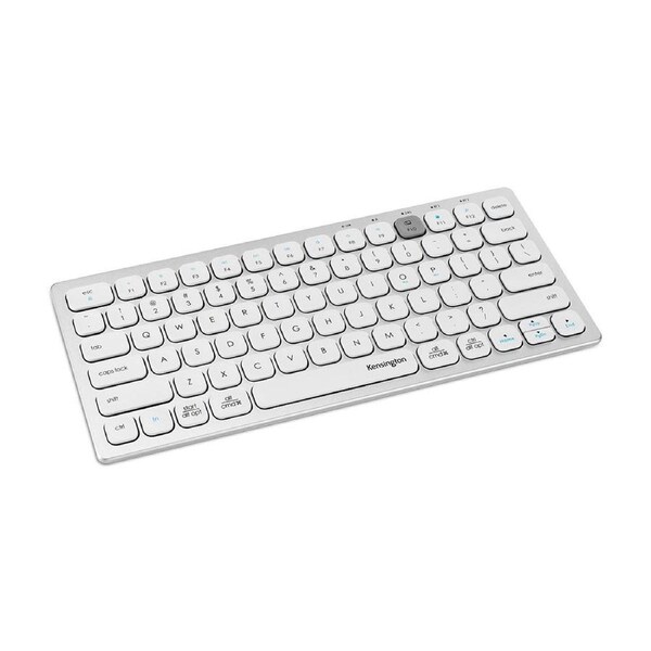 Kensington Mutli-Device Dual Wireless Bluetooth Keyboard For Laptop/PC Silver