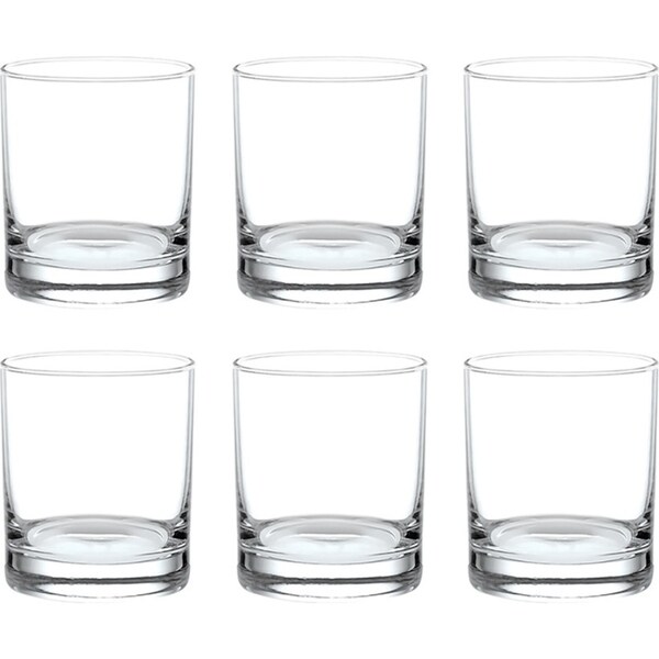 6pc Ocean Refreshing Moments San Marino Rock Tumbler Drinking/Water Glass Set